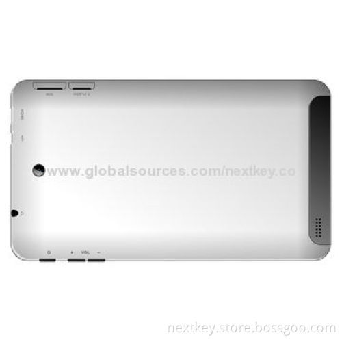 800 x 480P LED Panel 7-inch Tablet PC with MTK6572/512MB/DDR/4GB NAND Flash, Wi-Fi FrontNew